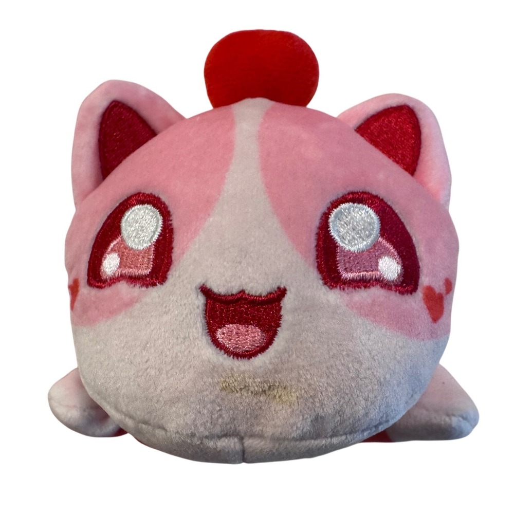 Aphmau MeeMeows Mystery Plush Celestial Collection Pink Heart Cat Cherry 6 Inch